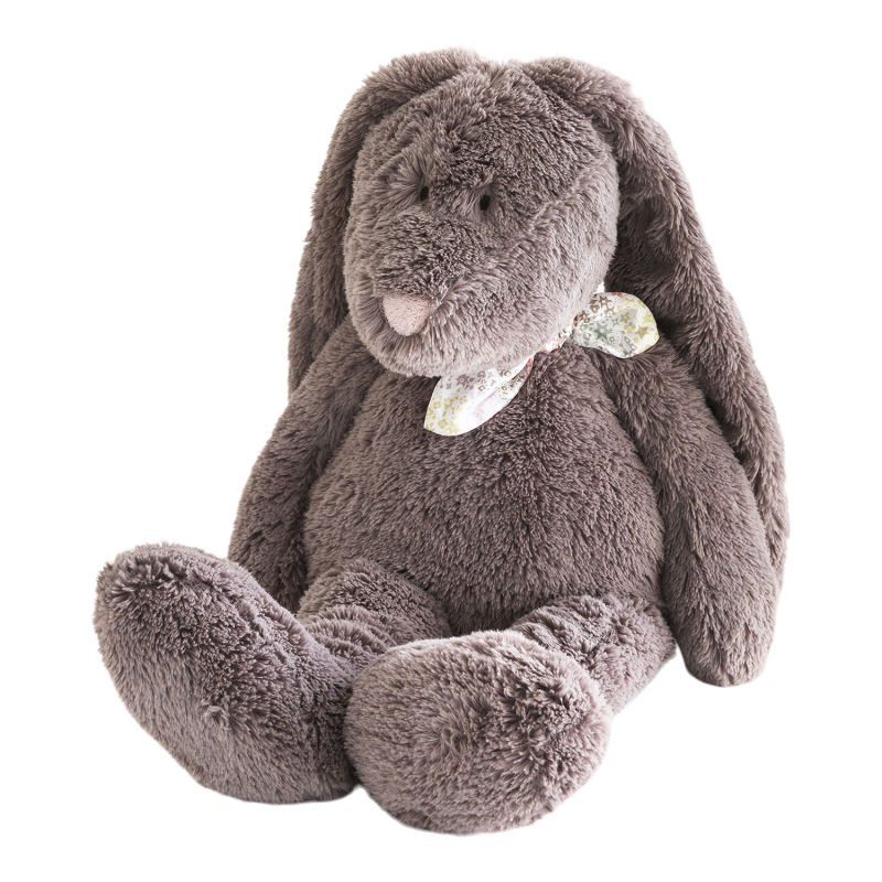  - flo lapin - peluche xl marron 50 cm 